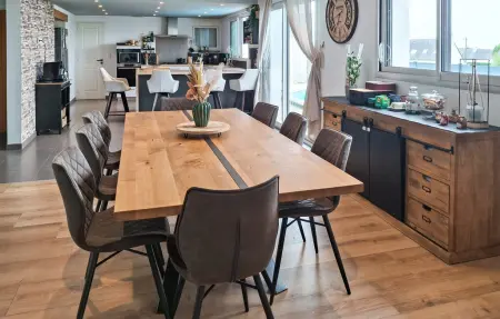 Maison avec piscine vue mer, Maison 8 personnes à Plouhinec - Photo 4