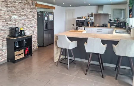 Maison avec piscine vue mer, Maison 8 personnes à Plouhinec - Photo 12