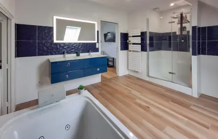 Maison avec piscine vue mer, Maison 8 personnes à Plouhinec - Photo 26