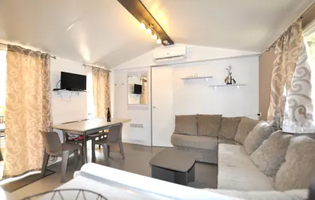 Mobile Home proche mer piscine, Mobil Home 6 personnes à Narbonne Plage - Photo 2