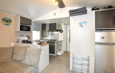 Mobile Home proche mer piscine, Mobil Home 6 personnes à Narbonne Plage - Photo 17