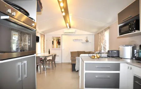 Mobile Home proche mer piscine, Mobil Home 6 personnes à Narbonne Plage - Photo 21