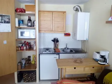 Studio cabine 4 pers. avec parking couvert, balcon sud aux pieds des pistes - Photo 3