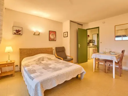 Appartement T1 lumineux avec balcon et WiFi à Barbotan, animaux admis - Photo 1