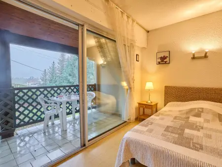 Appartement T1 lumineux avec balcon et WiFi à Barbotan, animaux admis - Photo 11