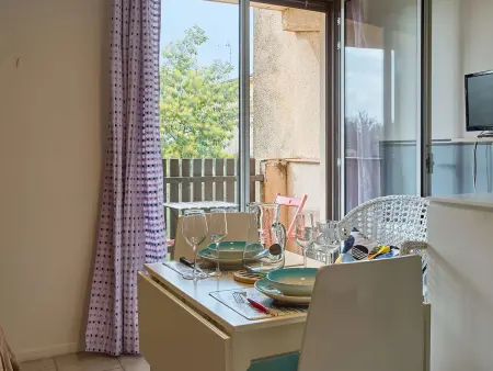 Studio lumineux pour 2 personnes avec balcon, parking et animaux admis - Photo 7
