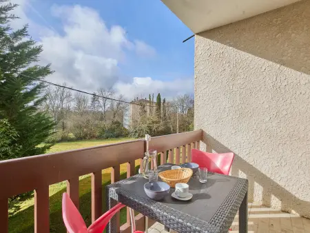 Spacieux T2 rénové avec balcon, wifi et animaux admis à Barbotan-les-Thermes - Photo 15