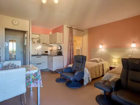 Studio lumineux avec balcon à Barbotan-les-Thermes, 2 personnes - Photo 1
