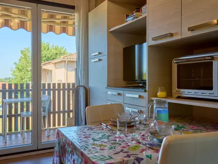 Studio lumineux avec balcon à Barbotan-les-Thermes, 2 personnes - Photo 7