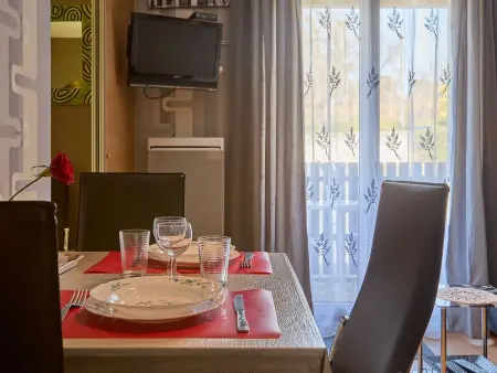 Charmant T1 bis avec balcons et animaux admis, Appartement 2 personnes à Barbotan les Thermes - Photo 8