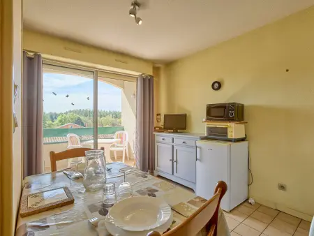 Charmant T1 bis avec balcon et animaux admis à Barbotan - Photo 1