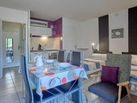 Studio lumineux 23 m², 2 personnes, animaux admis, parking - Photo 2