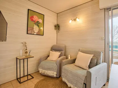 Appartement T2 calme avec balcon et Wifi, Appartement 2 personnes à Barbotan les Thermes - Photo 1
