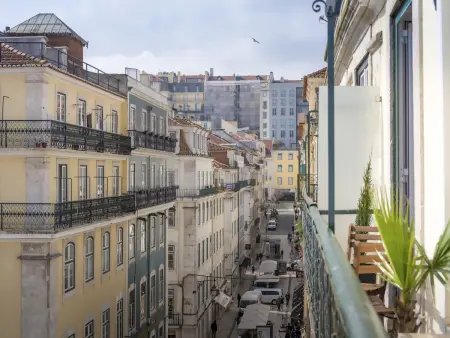 Appartement central à Lisbonne avec balcon, 2 chambres, climatisation et Wi-Fi - Photo 14