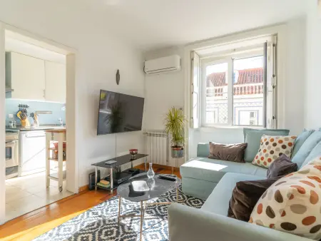 Appartement central à Lisbonne avec balcon, 2 chambres, climatisation et Wi-Fi - Photo 20