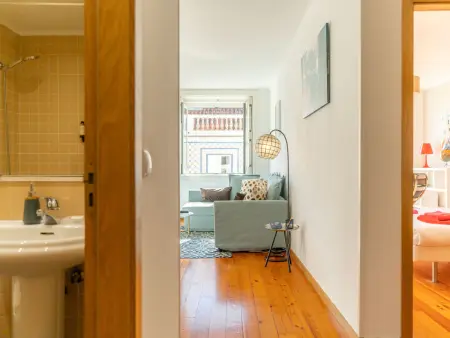 Appartement central à Lisbonne avec balcon, 2 chambres, climatisation et Wi-Fi - Photo 29