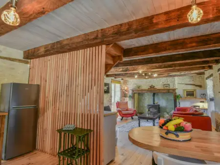 Le Mas dAmour, Rustique maison de campagne avec cour et bainspa - Photo 21