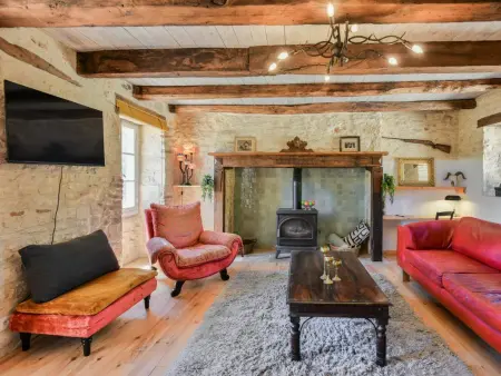 Le Mas dAmour, Rustique maison de campagne avec cour et bainspa - Photo 23