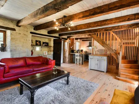 Le Mas dAmour, Rustique maison de campagne avec cour et bainspa - Photo 24