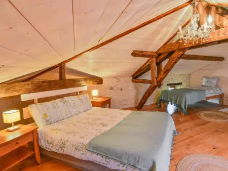 Le Mas dAmour, Rustique maison de campagne avec cour et bainspa - Photo 28