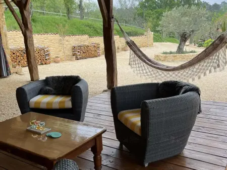 Le Mas dAmour, Rustique maison de campagne avec cour et bainspa - Photo 29