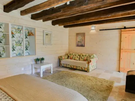 Le Mas dAmour, Rustique maison de campagne avec cour et bainspa - Photo 35