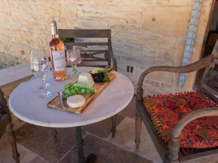Le Mas dAmour, Rustique maison de campagne avec cour et bainspa - Photo 47