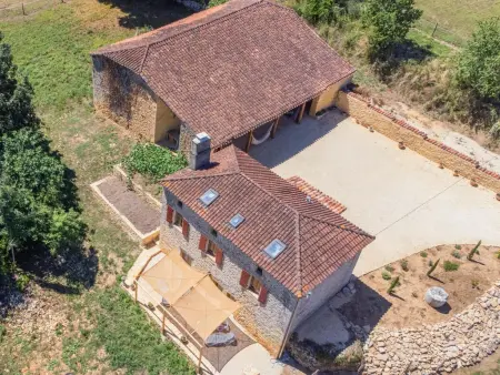 Le Mas dAmour, Rustique maison de campagne avec cour et bainspa - Photo 51