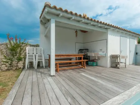 Maison familiale calme avec piscine sécurisée, Villa 8 personnes à Sainte Marie de Ré - Photo 25