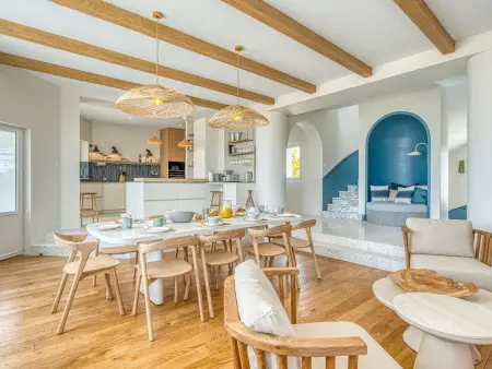 Villa néo-provençale historique, 10 pers, vue mer, piscine chauffée - Photo 8