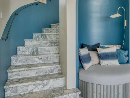 Villa néo-provençale historique, 10 pers, vue mer, piscine chauffée - Photo 10