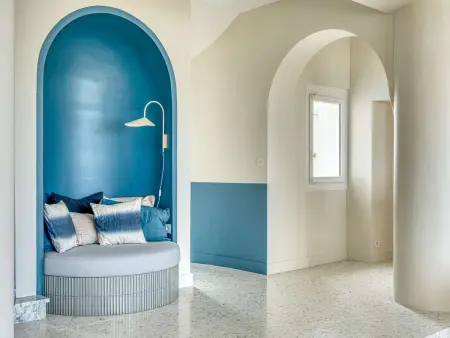 Villa néo-provençale historique, 10 pers, vue mer, piscine chauffée - Photo 11