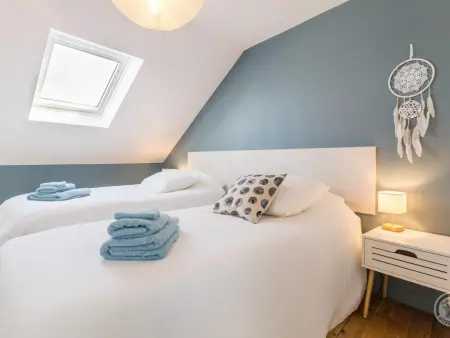 Maison de charme à Barfleur avec jardin clos, Gite 8 personnes à Barfleur - Photo 15