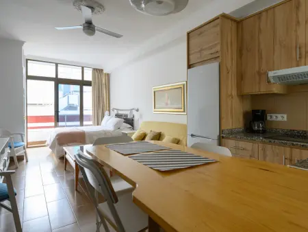 Studio chaleureux pour 3 pers., Las Canteras, Appartement 3 personnes à Las Palmas de Gran Canaria - Photo 9