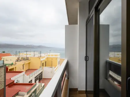 Studio chaleureux pour 3 pers., Las Canteras, Appartement 3 personnes à Las Palmas de Gran Canaria - Photo 15