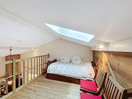Appartement 2 chambres, mezzanine, vue Mont Blanc, proche village, parking - Photo 9