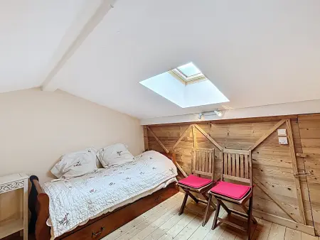 Appartement 2 chambres, mezzanine, vue Mont Blanc, proche village, parking - Photo 10