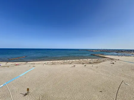 Palavas: T3 Traversant, Vue Mer, 6 Pers, Appartement 6 personnes à Palavas les Flots - Photo 1