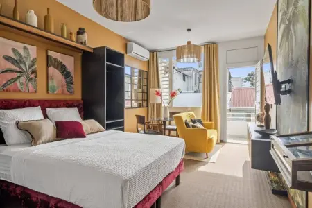 Studios Bohème, Tropical et Chic, Appartement central avec terrasse - Photo 18