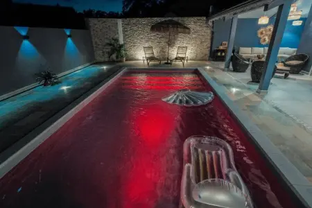 Villa L'Or de Belfond - Piscine & Plage à Pied, Villa de luxe avec piscine près de Pointe Marin - Photo 10