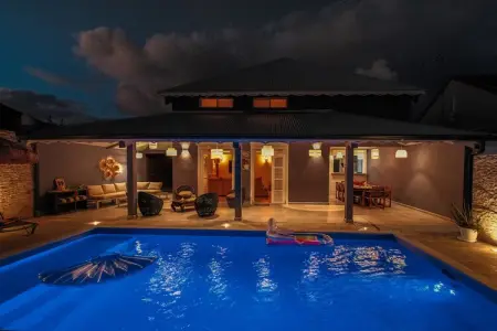 Villa L'Or de Belfond - Piscine & Plage à Pied, Villa de luxe avec piscine près de Pointe Marin - Photo 11