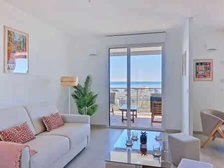 Seaside View, Appartement 4 personnes à Saint Laurent du Var - Photo 6