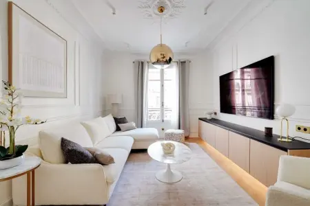 BY-74-VILLIERS, Élégant A/C Apt 2BR/6P – Paris 17e/Monceau - Photo 4