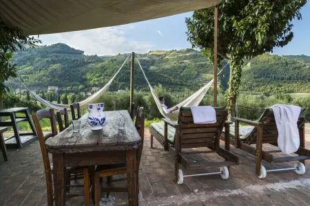 Pozzo, Appartement à Modigliana avec piscine - Photo 16