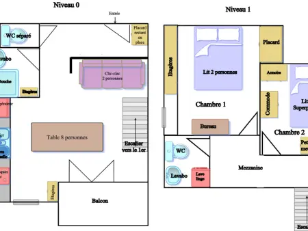 Confort 3 Pièces avec Mezzanine, 6 Pers., Balcon, Parking, Wi-Fi - Photo 7