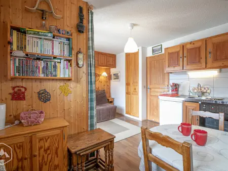 Studio cocooning 3 pers, vue montagnes à Aussois - Photo 2