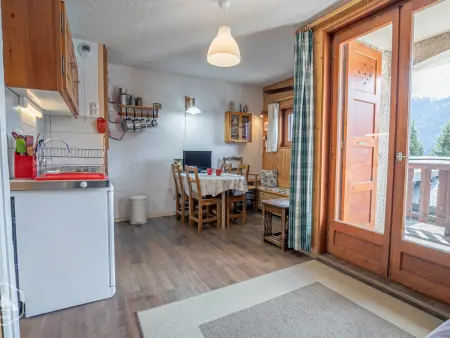Studio cocooning 3 pers, vue montagnes à Aussois - Photo 7