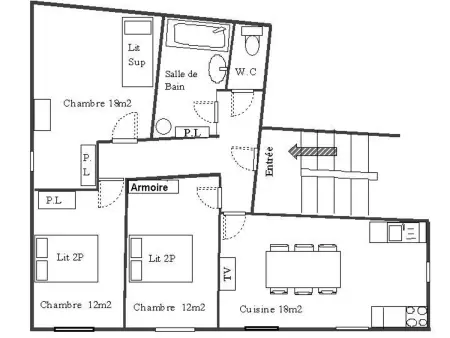 Appartement spacieux, centre village, animaux acceptés - Photo 6