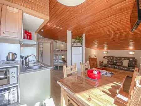 Studio 4 pers, terrasse sud, WiFi, animaux ok, Appartement 4 personnes à Aussois - Photo 1