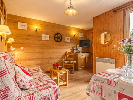 Studio cabine pour 4 personnes au pied des pistes à Aussois - Photo 1